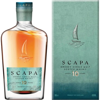 Whisky Scapa Orkney Single Malt 10y 48% 0,7 l (karton)