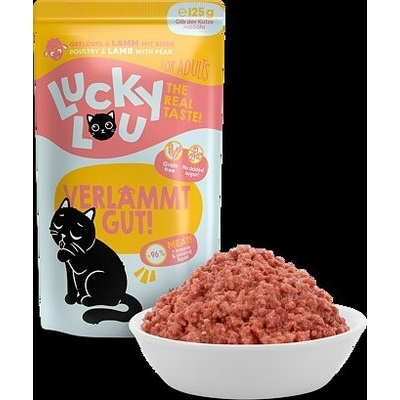 Lucky Lou Lifestage Adult s hydinou a jahňacím mäsom 125 g