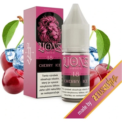 Lions Juice Cherry Ice freebase 10 ml 6 mg