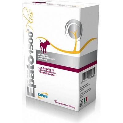 Epato plus 1500mg proti stresu a poruchám pečene pre psy 32 tabliet