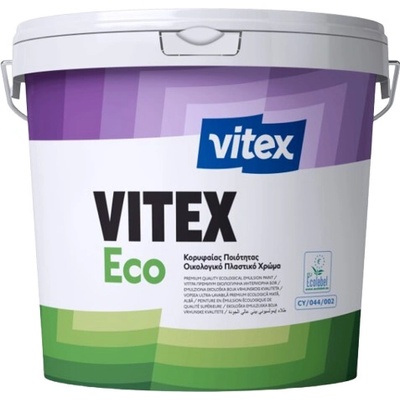 VITEX ECO - Ekologická umývateľná interiérová farba biela, 10 L