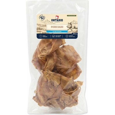 Ontario Pure Nature vepřové uši sušené 300 g