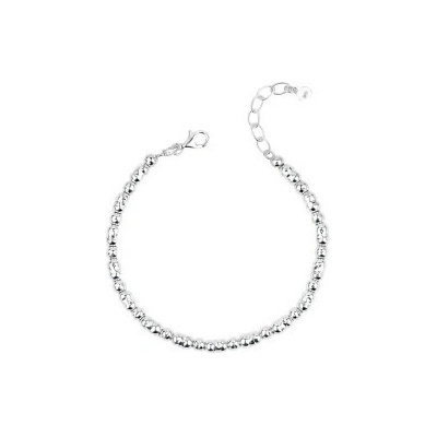 Basics Strieborný náramok Popcorn B5673