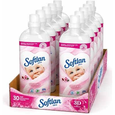 Softlan Weich & Mild Sensitiv aviváž 1 l