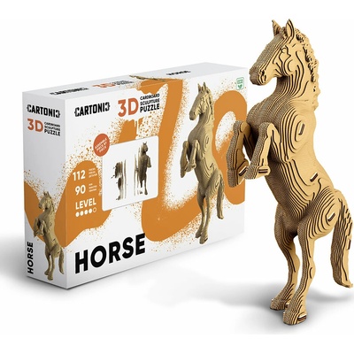 Cartonic 3D puzzle HORSE 112 ks