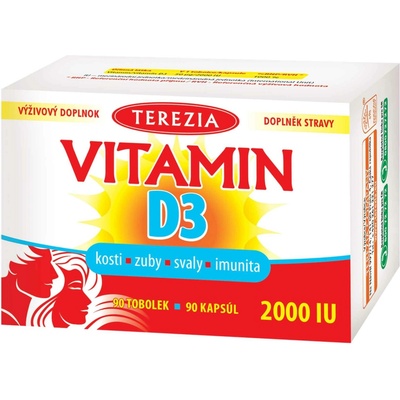 Terezia Vitamín D3 2000 IU 90 tablet