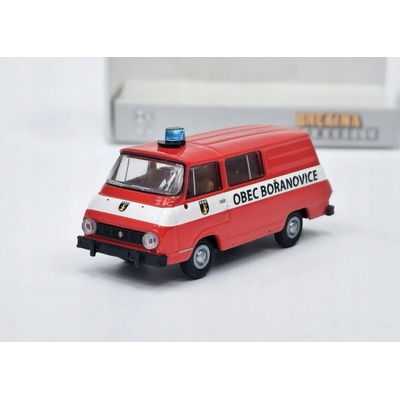 Brekina Škoda 1203 Hasiči Obec Bořanovice 1969 1:87