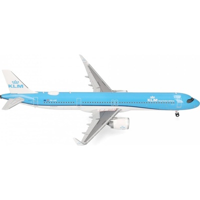 Herpa A321-252NX KLM Royal Dutch Airlines 2018s Colors Named Landkaartje Map Butterfly 1:200