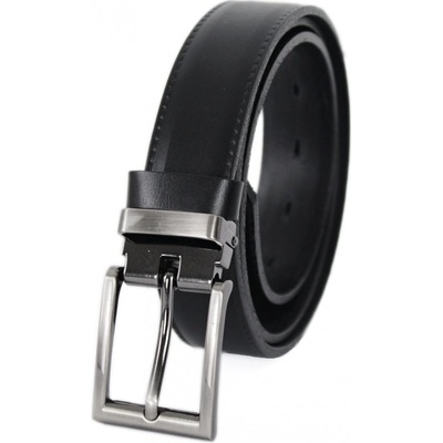 Penny Belts pánský společenský kožený opasek 230-020-1 černý
