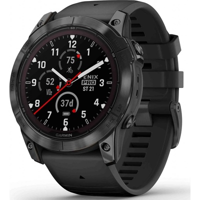 Garmin Fenix 7X PRO 51 mm Sapphire, Solar, Carbon Gray DLC Titanium / Black 010-02778-11