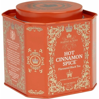 Harney & Sons Hot Cinnamon Spice skořicový čaj 30 hedvábných pyramidiálních sáčků