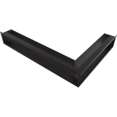 Kratki Rohová mriežka LUFT 766 x 547 x 120 mm ľavá čierna 45S