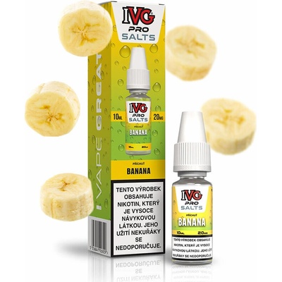 IVG Pro Salts Banana Ice 10 ml 20 mg