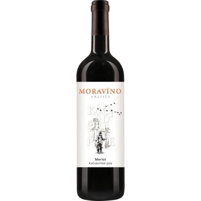 Moravíno Merlot pozdní sběr 2024 13,5% 0,75 l (čistá fľaša)