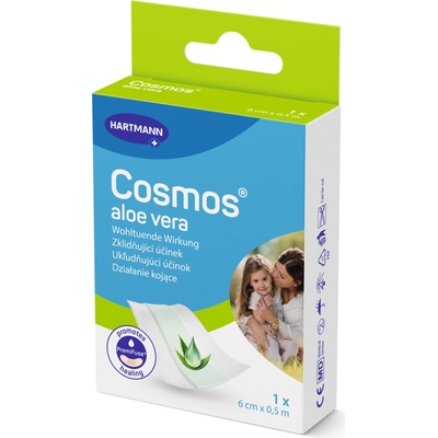 Cosmos Náplast s aloe vera 6 cm x 0,5 m 1 ks