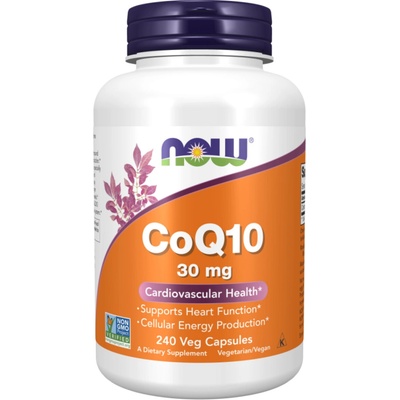 Now Foods Koenzym Q10 30 mg 240 kapslí