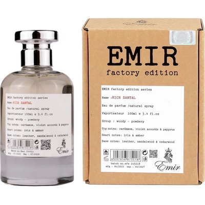Emir Rich Santal parfémovaná voda unisex 100 ml