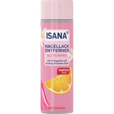 ISANA Odlakovač na nehty bez acetonu 200 ml
