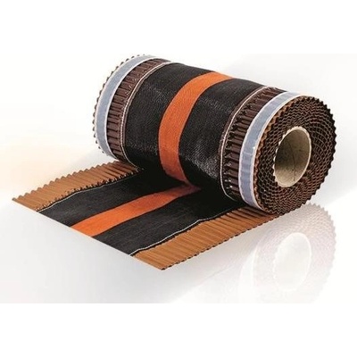 Ruukki Větrací pás hřebene 5 m 310 mm černá 1 ks