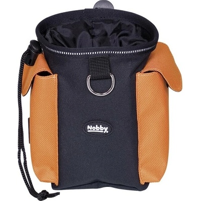 Nobby RIO 2v1 pamlskovník + zásobník na sáčky oranžový