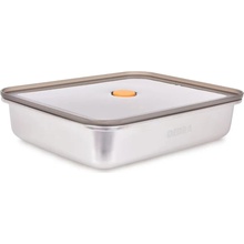 Gourmet GoEco Nerezová dóza na potraviny so silikónovým tesnením a ventilom 1,6 l