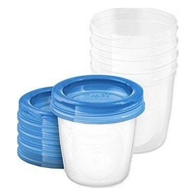 Philips Avent sada Via pohárků s víčkem 5 ks bílá 180 ml