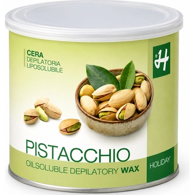 HOLIDAY PISTACHIO Liposoluble Hypoalergenní depilační vosk Pistácie 800 ml
