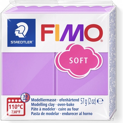 Fimo Staedler soft světle fialová 57 g