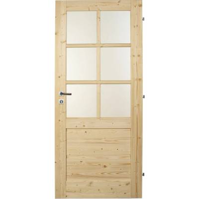 Jola 6S 95 x 198,5 cm pravé smrek presklené