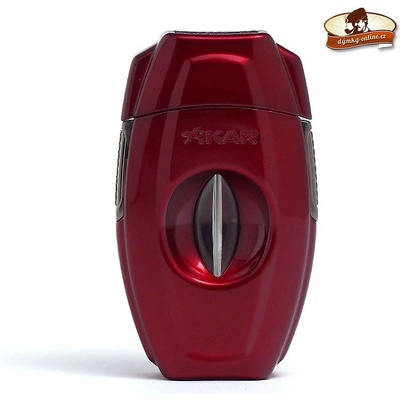 Xikar Ořezávač na doutníky 157RD VX2 V Cut Cutter Red