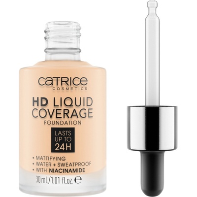 Catrice HD Liquid Coverage Foundation make-up 002 Porcelain Beige 30 ml