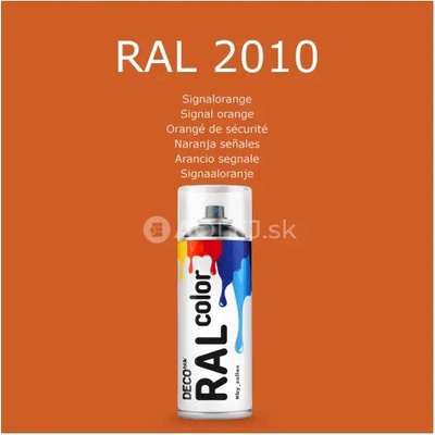 Zollex Deco Blik RAL 2010 signálna oranžová 400 ml