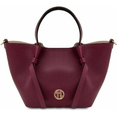 Tuscany Leather kožená kabelka do ruky Legame Bordová