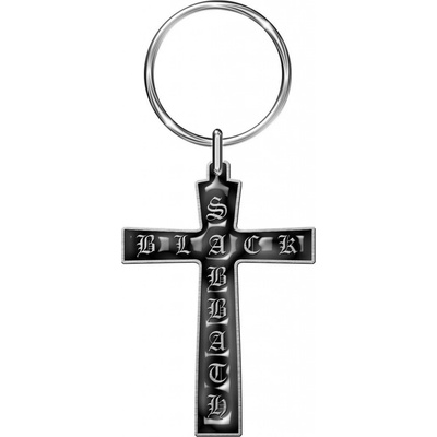Prívesok na kľúče Black Sabbath Cross