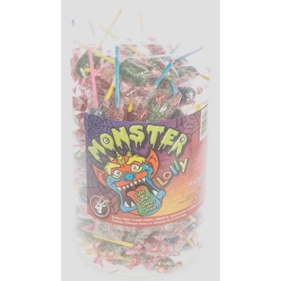 Lolly Monster lízátka barvící 150 x 10 g