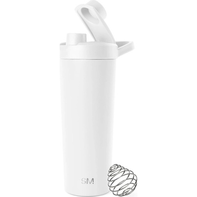 Shaker s míčem Simple Modern bílý 710 ml