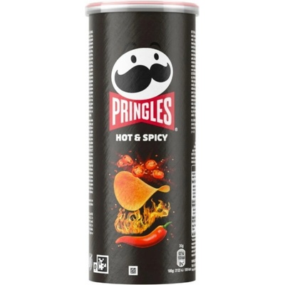 Pringles Hot & Spicy chipsy 125 g