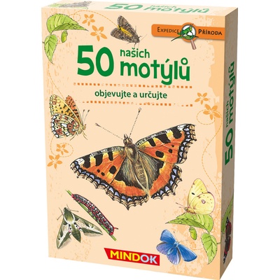 Mindok Expedice příroda: 50 našich motýlů – Hledejceny.cz