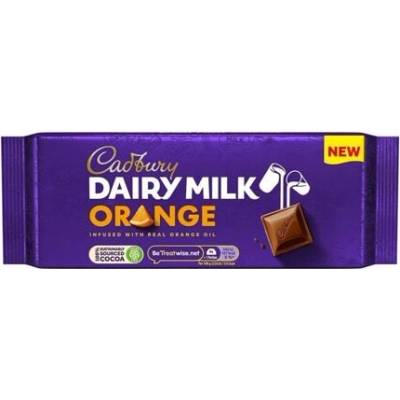 Cadbury Dairy Milk Orange 17 x 180 g