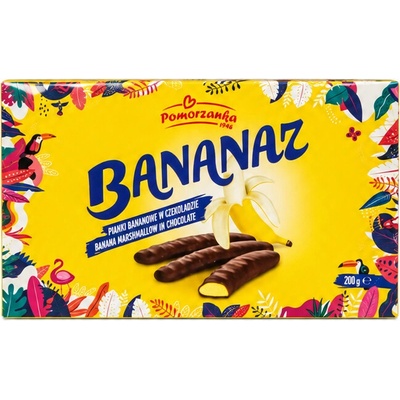 Pomorzanka banány v čokoládě 200 g