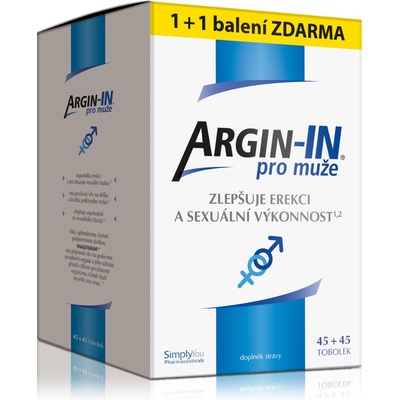 Argin-IN pro muže tob.45 + Argin-IN tob.45 – Hledejceny.cz