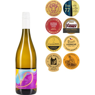 Víno Drábek cuvée Mia Bo 2025 10,5% 0,75 l (holá láhev)