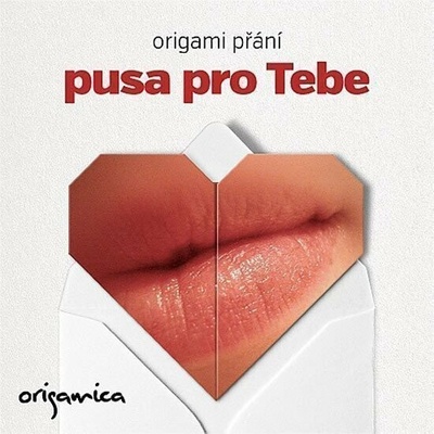 Origami přání - Pusa pro Tebe