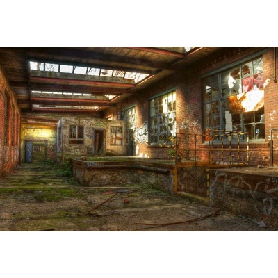 Dimex MS-5-0846 Vliesová fototapeta Továrna na nábytek rozměry 375 x 250 cm