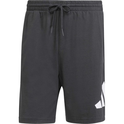 adidas BIG LOGO SHORTS tmavo sivá biela