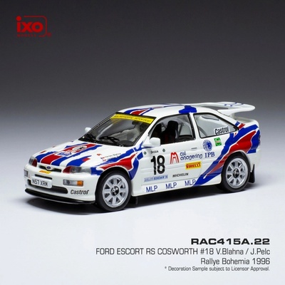 IXO Ford Escort RS CosworthRallye Bohemia 1996 12 BlahnaHrubý 1:43