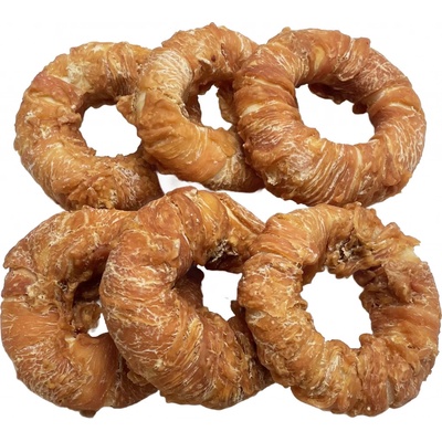 For Dog & Cat Soft donut s kuřecím masem 10 cm 6 ks