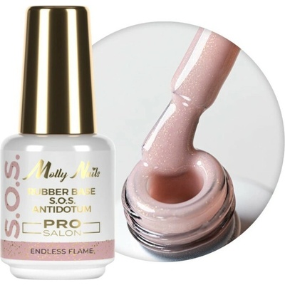 MOLLY Rubber Base S.O.S Antidotum Pro Salon Molly Endless Flame 15g
