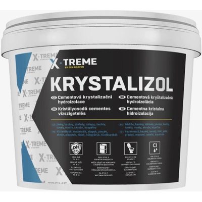 Cementová kryštalizačná hydroizolácia Krystalizol 20 kg