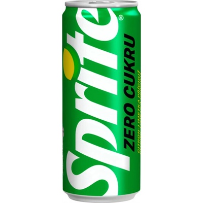 Sprite citron-limetka zero 0,33 l